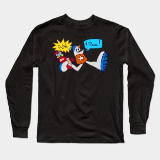 Homestar running! Long Sleeve T-Shirt